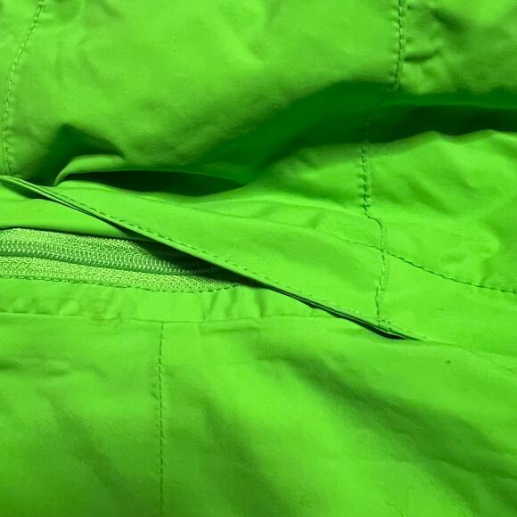 Helly Hansen Coat Womens Small Ski Jacket Lime Green RECCO Insulated Stretch - Picture 5 of 14